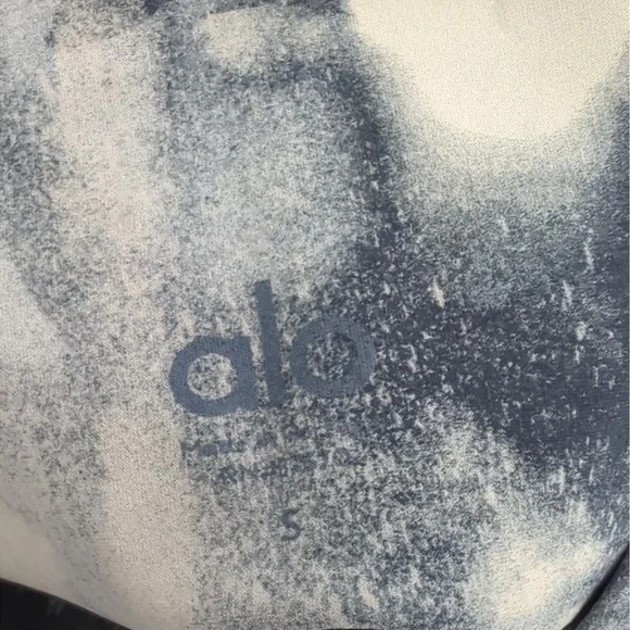 ALO Vapor Graffiti Airbrush Sports Bra & High Waist Legging Set Small S $213 - Picture 9 of 11